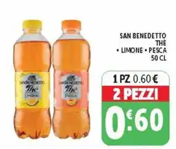 Deco Supermercati San Benedetto Thè Limone offerta