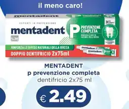Acqua & Sapone MENTADENT P PREVENZIONE COMPLETA offerta