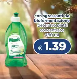 Acqua & Sapone WINNI'S PIATTI CONCENTRATO offerta