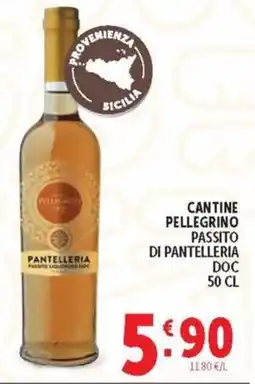 Deco Supermercati Cantine Pellegrino Passito di Pantelleria DOC offerta