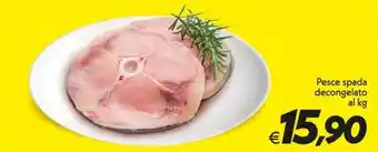 Iper Super Conveniente Pesce spada offerta