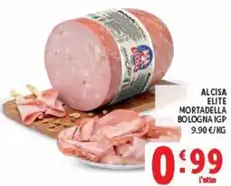 Deco Supermercati Alcisa elite mortadella bologna igp offerta