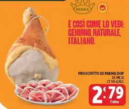 Deco Supermercati Prosciutto di Parma DOP offerta