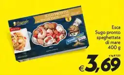 Iper Super Conveniente Condi Passato Esca Sugo pronto spaghettata di mare offerta