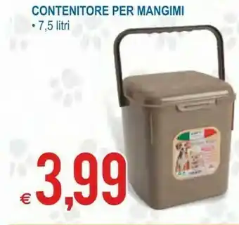MD Discount Contenitore per mangimi 7,5 l offerta
