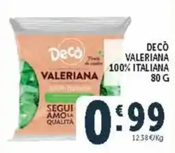 Deco Supermercati Decò Valeriana offerta