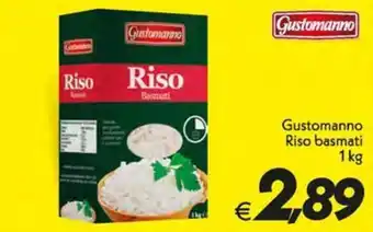 Iper Super Conveniente Gustomanno Riso basmati offerta