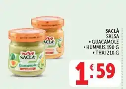Deco Supermercati Sacla salsa guacamole offerta