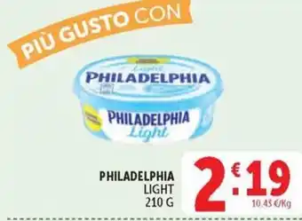 Deco Supermercati PHILADELPHIA Light offerta