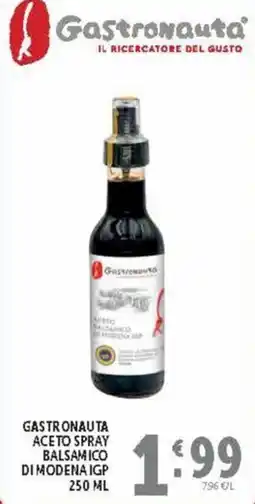 Deco Supermercati Gastronauta Aceto Spray Balsamico di Modena IGP offerta