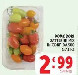 Deco Supermercati Pomodori Datterini Mix offerta