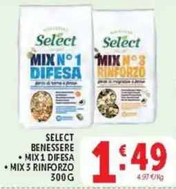 Deco Supermercati SELECT BENESSERE • MIX 1 DIFESA • MIX 3 RINFORZO offerta