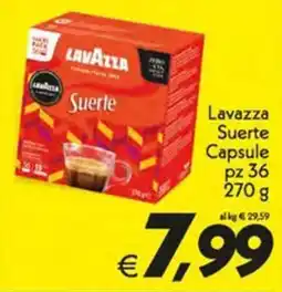 Iper Super Conveniente Lavazza Suerte Capsule offerta