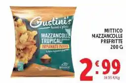 Deco Supermercati Gustini's MAZZANCOLLE TROPICALI IMPANATE PAVO offerta