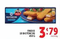 Deco Supermercati Findus Bastoncini offerta