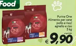 Iper Super Conveniente Purina One Alimento per cane offerta