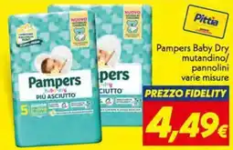 Iper Super Conveniente Pampers Baby Dry offerta