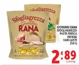 Deco Supermercati Sfogliagrezza Rana offerta