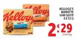 Deco Supermercati Kellogg's Barrette offerta