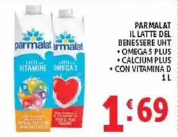 Deco Supermercati Parmalat Il Latte Del Benessere UHT offerta