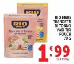 Deco Supermercati RIO mare Trancetti di Tonno offerta