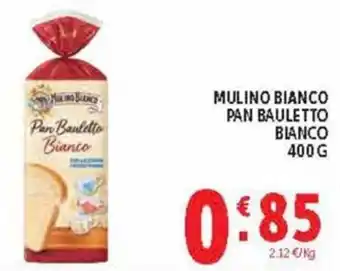 Deco Supermercati Mulino Bianco Pan Bauletto Bianco offerta