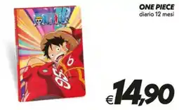 Iper Super Conveniente ONE PIECE diario 12 mesi offerta