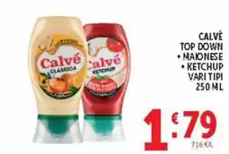 Deco Supermercati Calvé TOP DOWN offerta