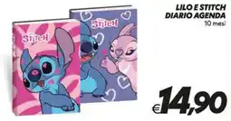 Iper Super Conveniente Lilo e Stitch Diario Agenda offerta