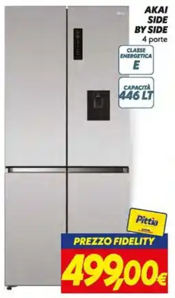 Iper Super Conveniente AKAI SIDE BY SIDE 4 porte offerta