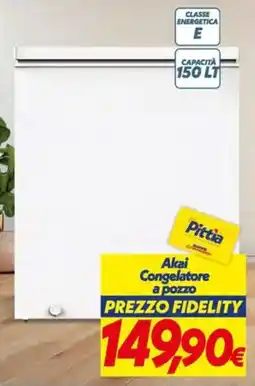 Iper Super Conveniente Akai Congelatore a pozzo offerta