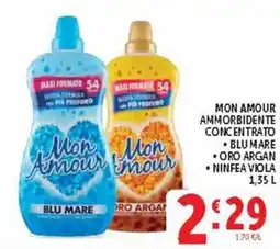 Deco Supermercati Mon Amour Ammorbidente Concentrato offerta