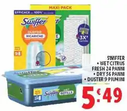 Deco Supermercati Swiffer Duster Ricariche offerta