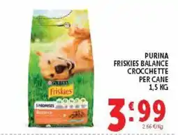 Deco Supermercati Purina Friskies Balance Crocchette Per Cane offerta