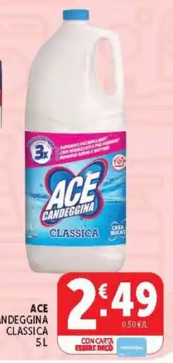 Deco Supermercati ACE CANDEGGINA CLASSICA offerta