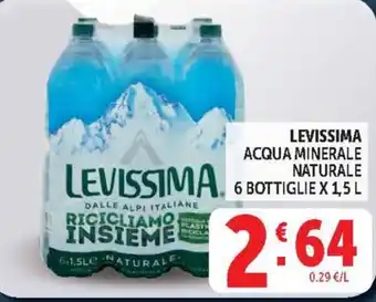 Levissima Acqua Minerale Naturale