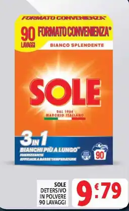 Deco Supermercati SOLE DETERSIVO IN POLVERE offerta