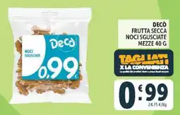 Deco Supermercati Decò Noci Sgusciate offerta