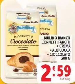Deco Supermercati MULINO BIANCO CORNETTI FARCITI offerta