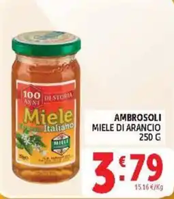 Deco Supermercati AMBROSOLI Miele di Arancio offerta