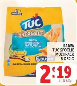 Deco Supermercati TUC SFOLGIE offerta