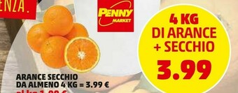 Arance secchio da almeno 4 kg