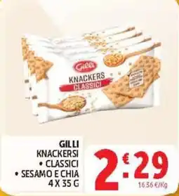Deco Supermercati GILLI KNACKERSI CLASSICI offerta