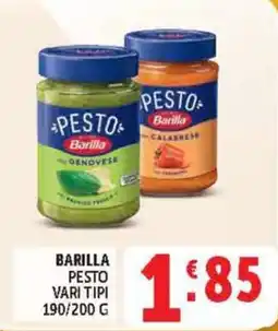 Deco Supermercati Barilla Pesto offerta
