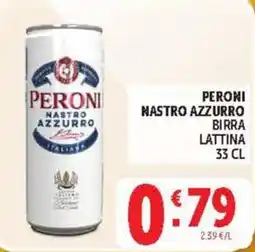Deco Supermercati PERONI NASTRO AZZURRO BIRRA offerta