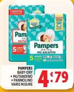 Deco Supermercati Pampers Baby-Dry Mutandino offerta