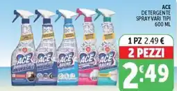 Deco Supermercati ACE DETERGENTE SPRAY offerta