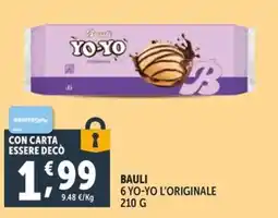 Deco Supermercati BAULI 6 YO-YO L'ORIGINALE offerta