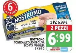 Deco Market NOSTROMO Tonno all'Olio di Oliva offerta