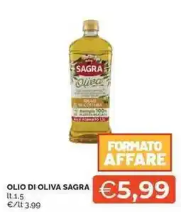 Mercatò OLIO DI OLIVA SAGRA offerta